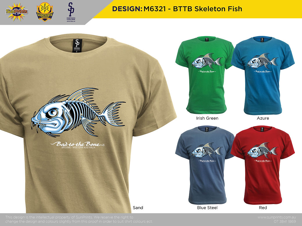 M6321 - BTTB Skeleton Fish