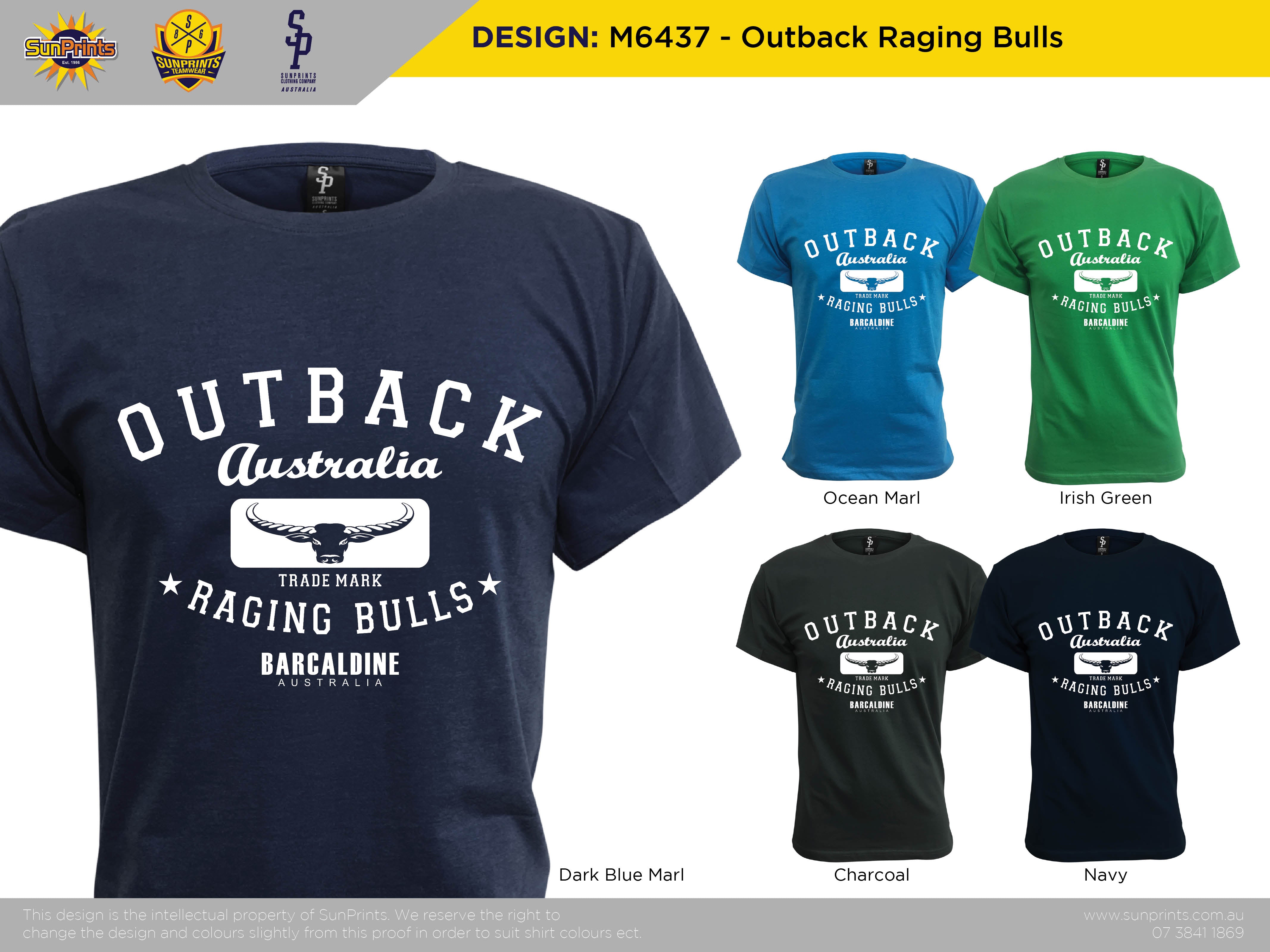 M6437 - Outback Raging Bulls