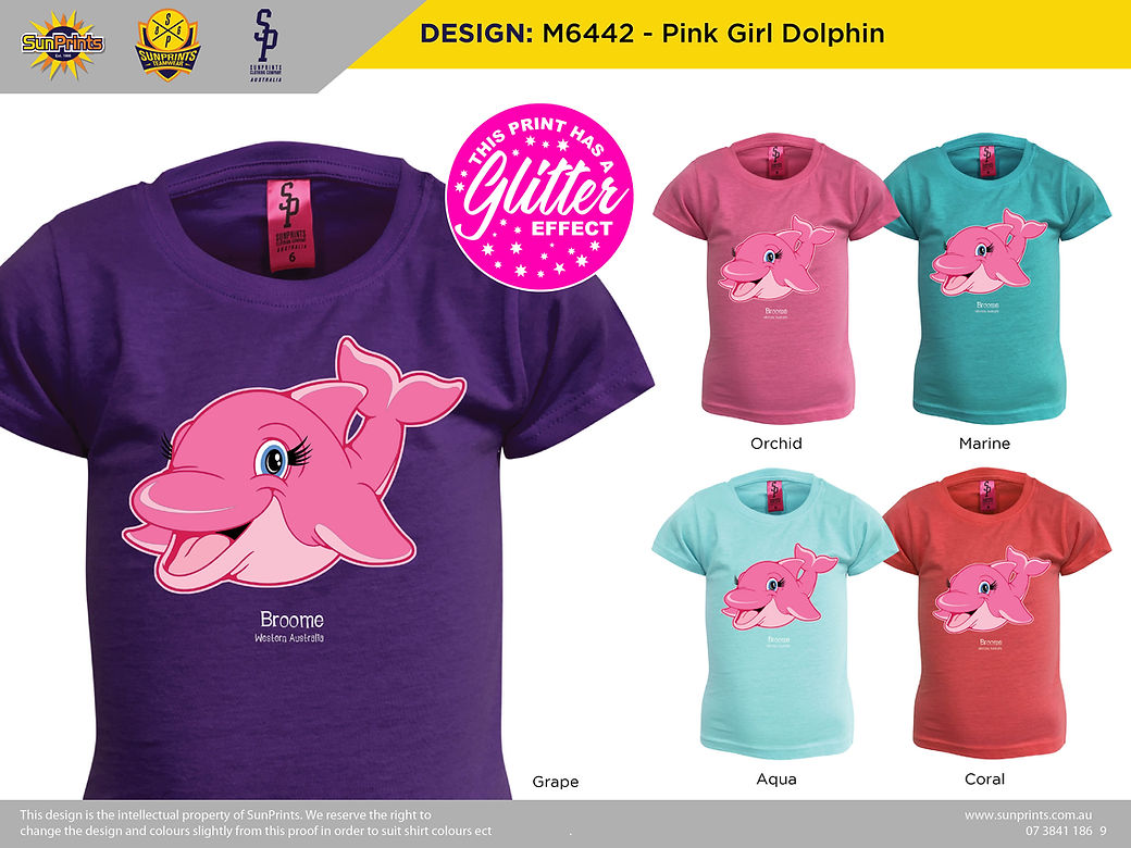 M6442 - Pink Girl Dolphin