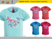 M6447 - Colourful Glitter Dragonflys