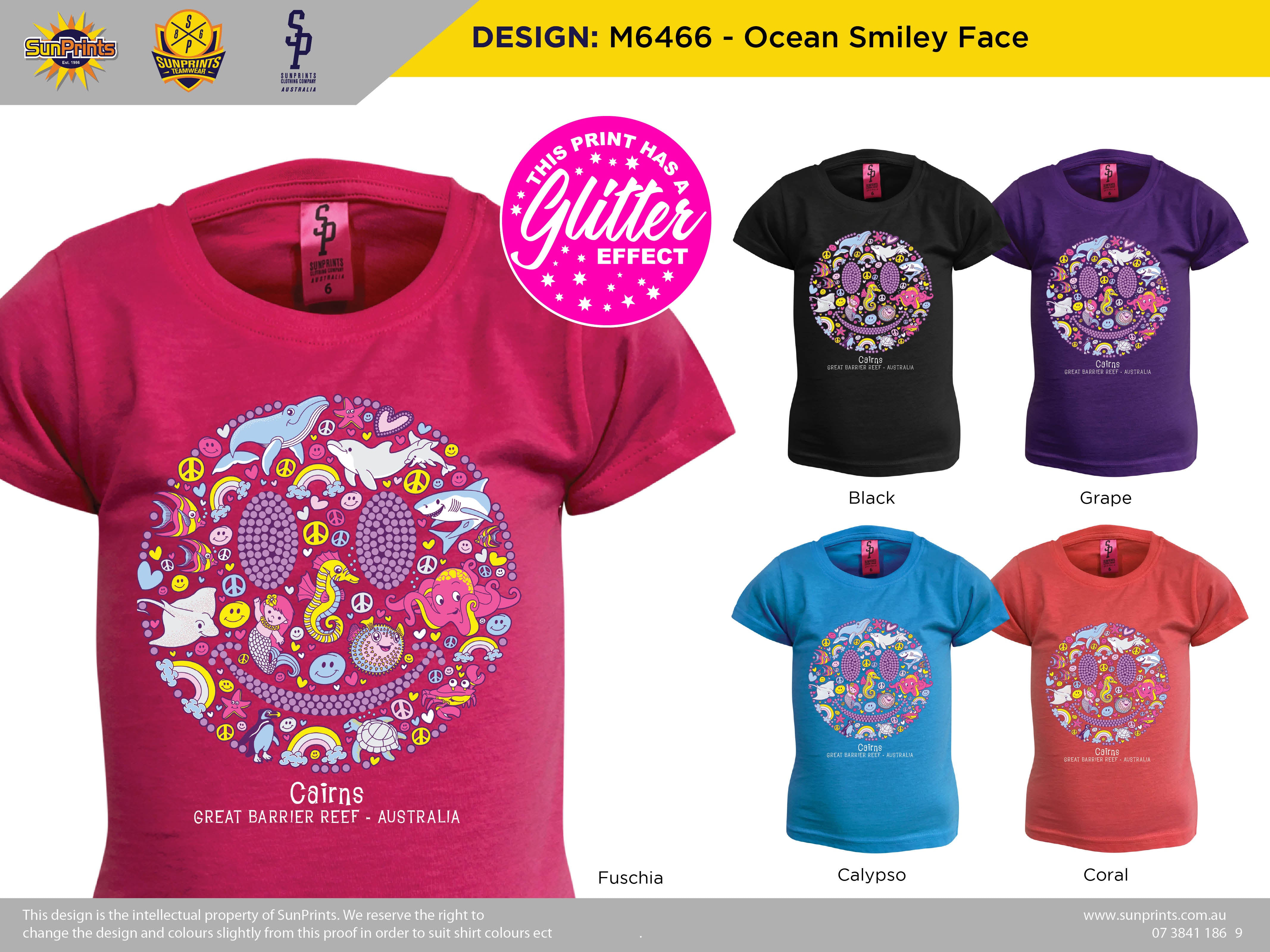 M6466 - Ocean Smiley Face