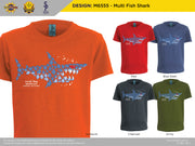 M6555 - Multi Fish Shark