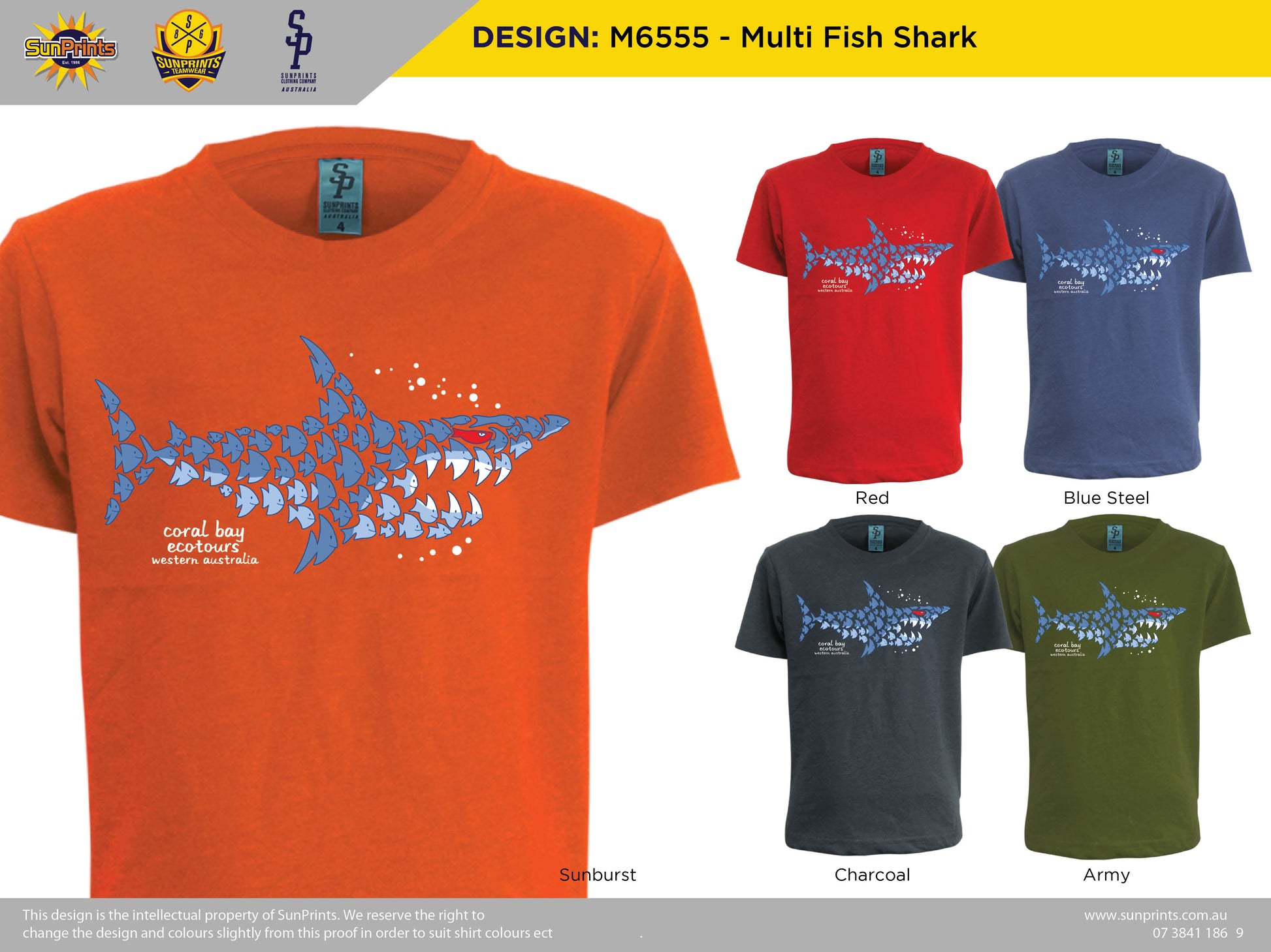 M6555 - Multi Fish Shark