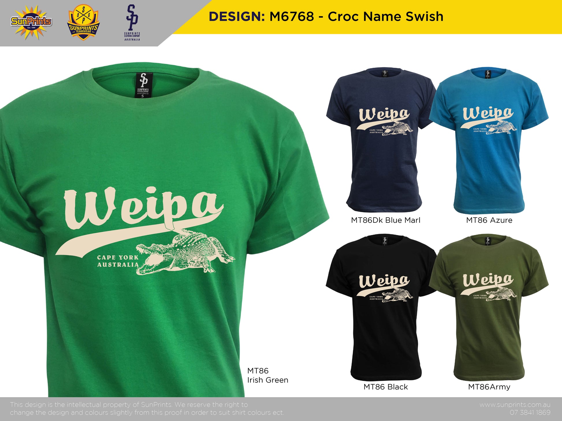 M6768 - Croc Name Swish
