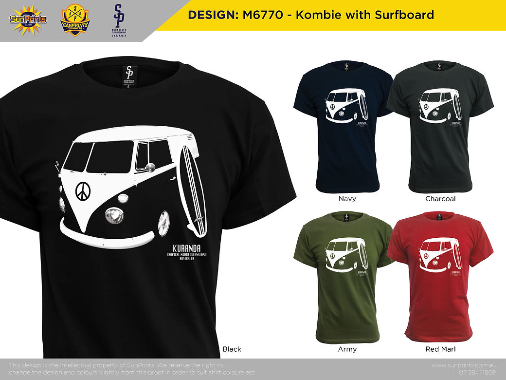 M6770 - Kombie with Surfboard