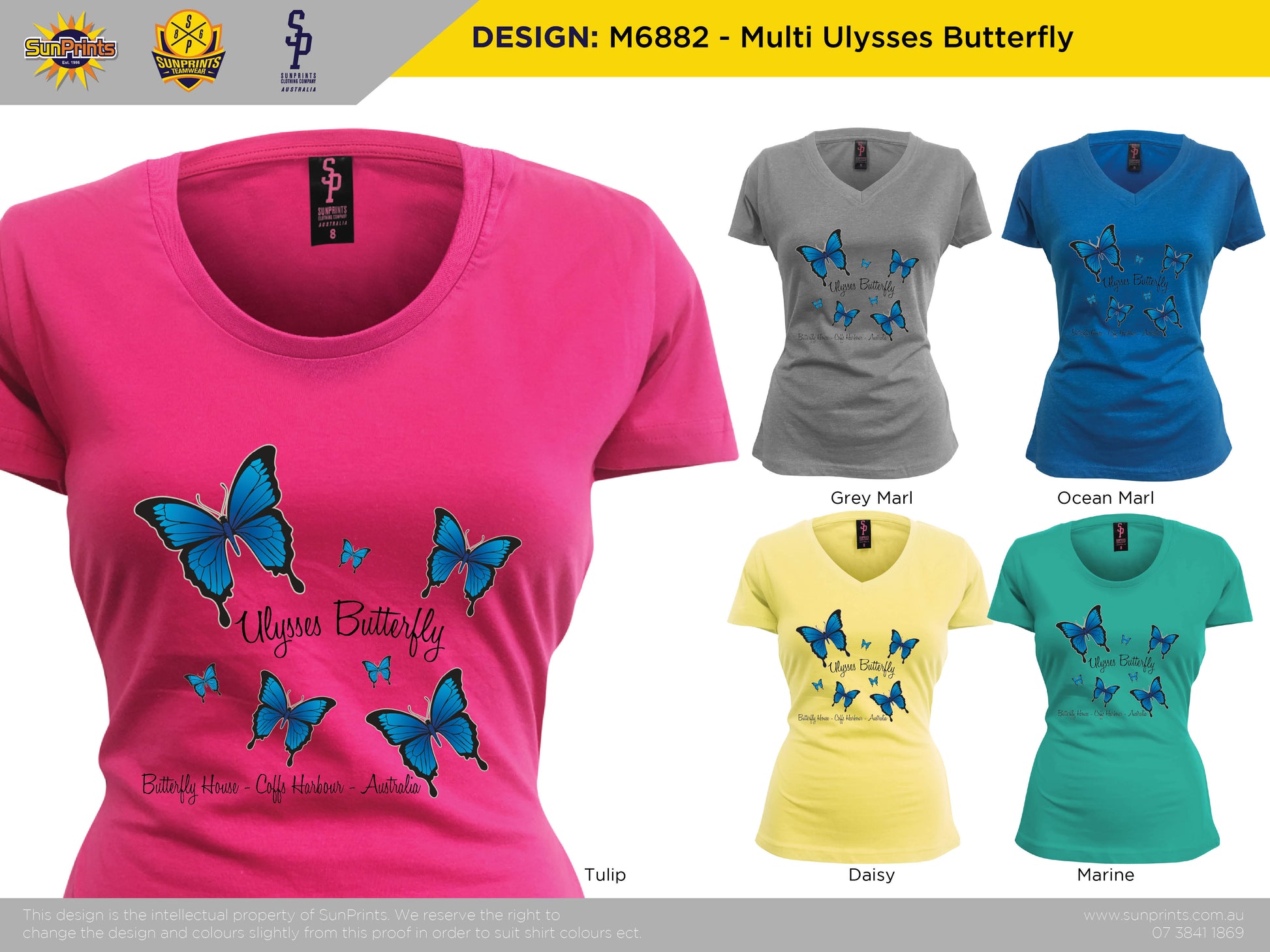 M6882 - Multi Ulysses Butterfly