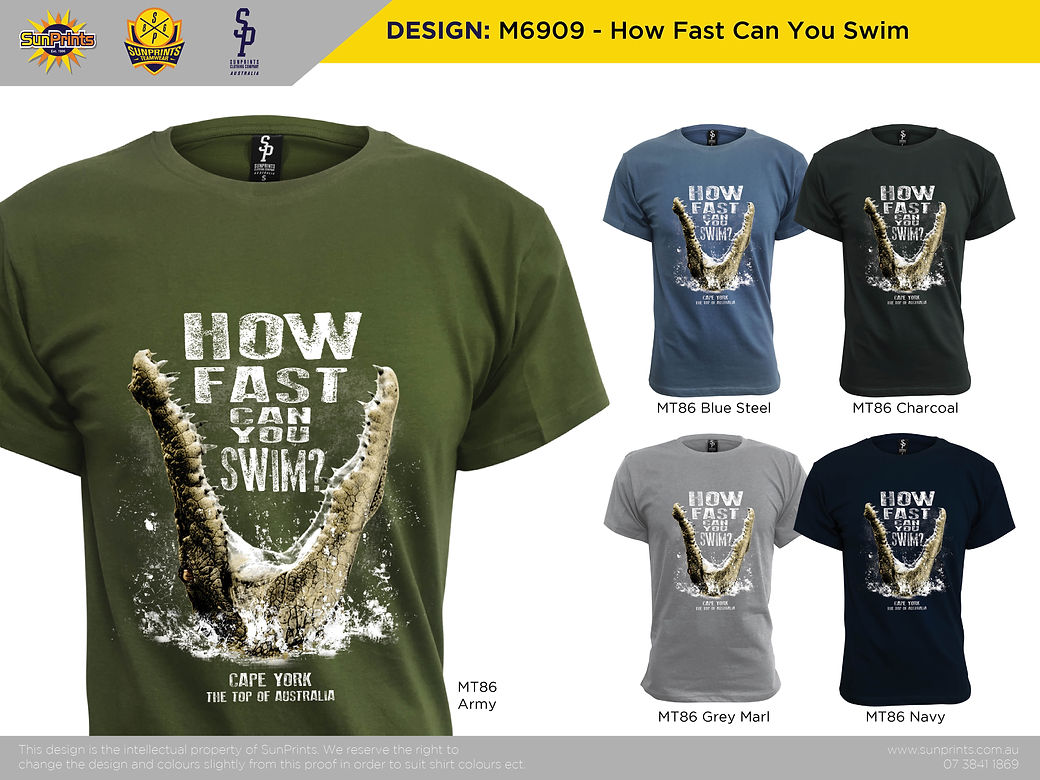 M6909 - How Fast Can You Swim