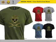 M6945 - Crocs Skull & Cross Bones