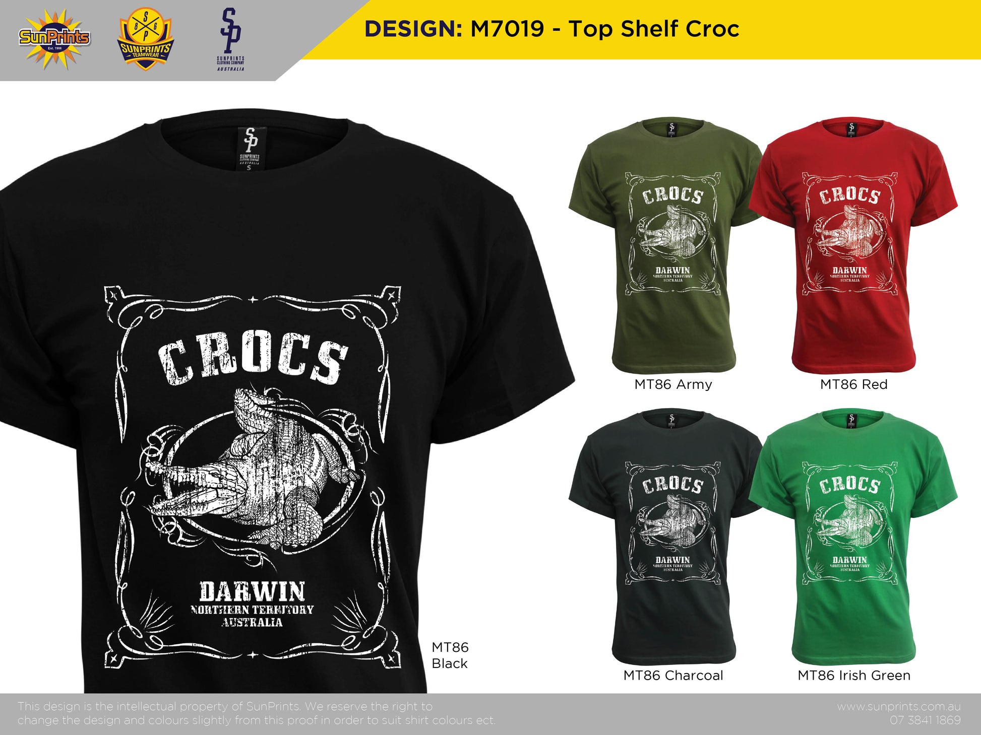 M7019 - Top Shelf Croc