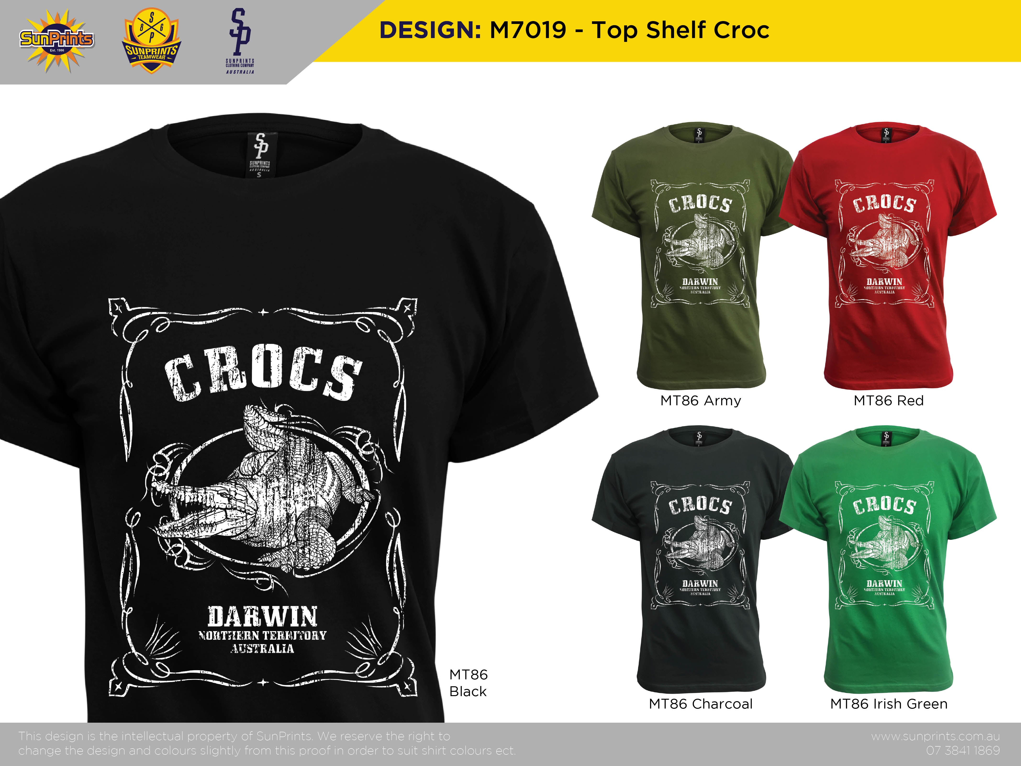 M7019 - Top Shelf Croc