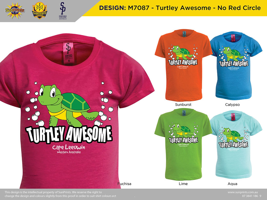 M7087 - Turtley Awesome - No Red Circle