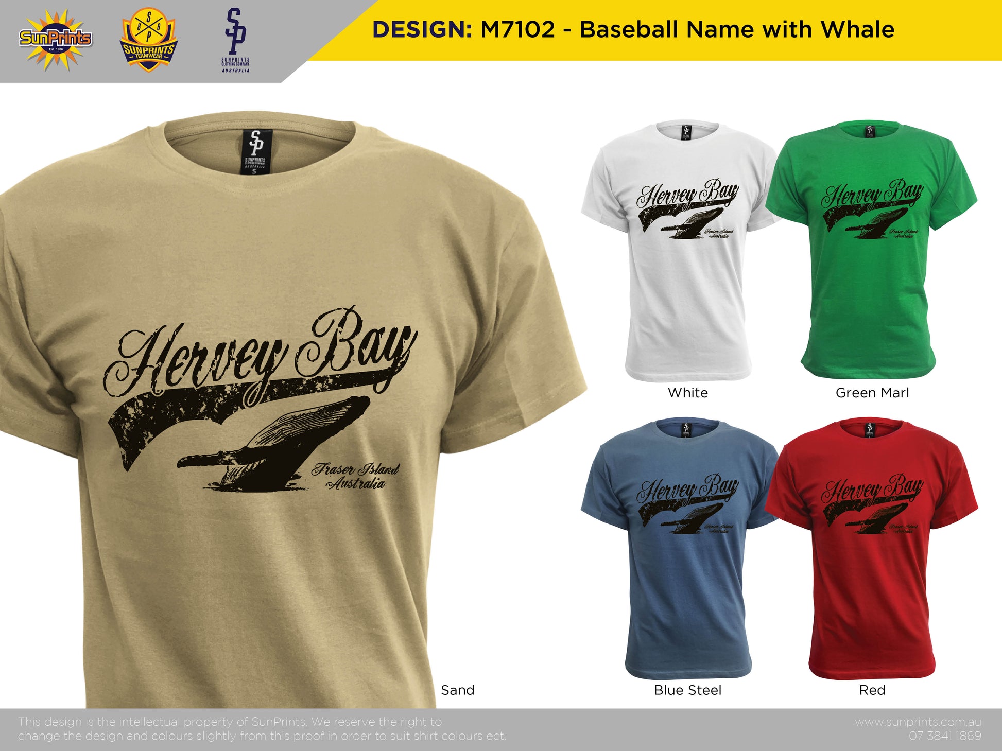 M7102 - Baseball Name with Whale