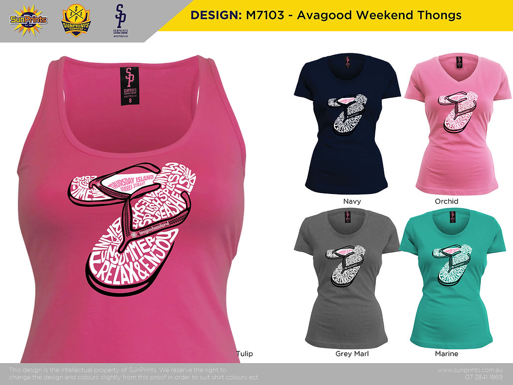 M7103 - Avagood Weekend Thongs