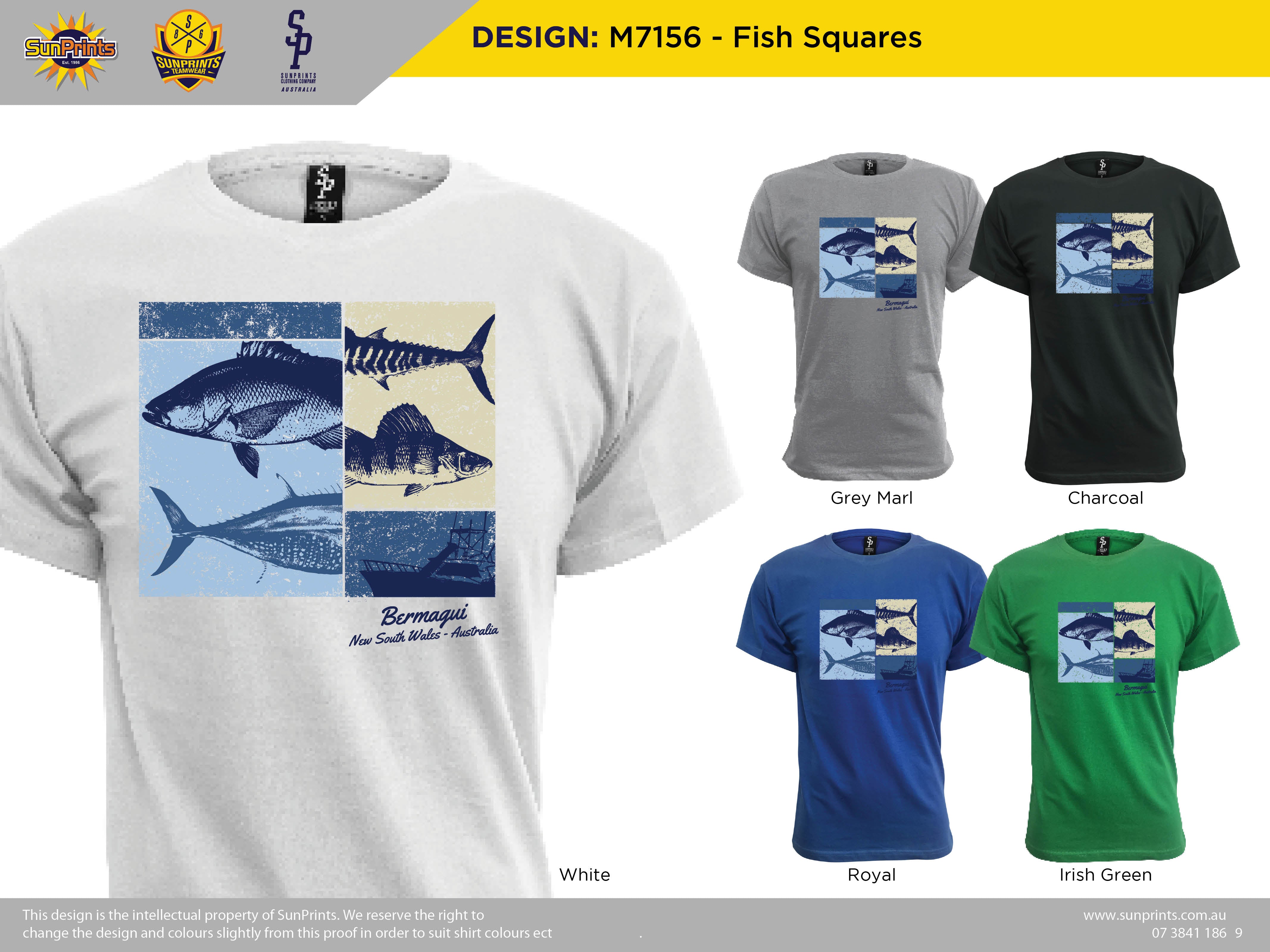 M7156 - Fish Squares