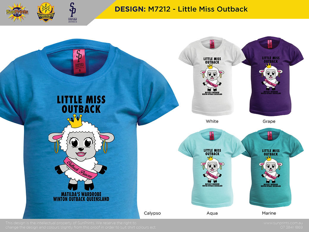 M7212 - Little Miss Outback