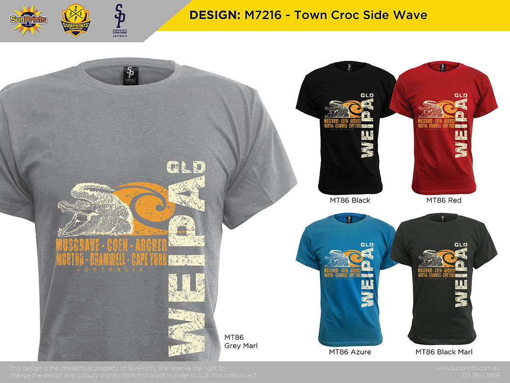 M7216 - Town Croc Side Wave