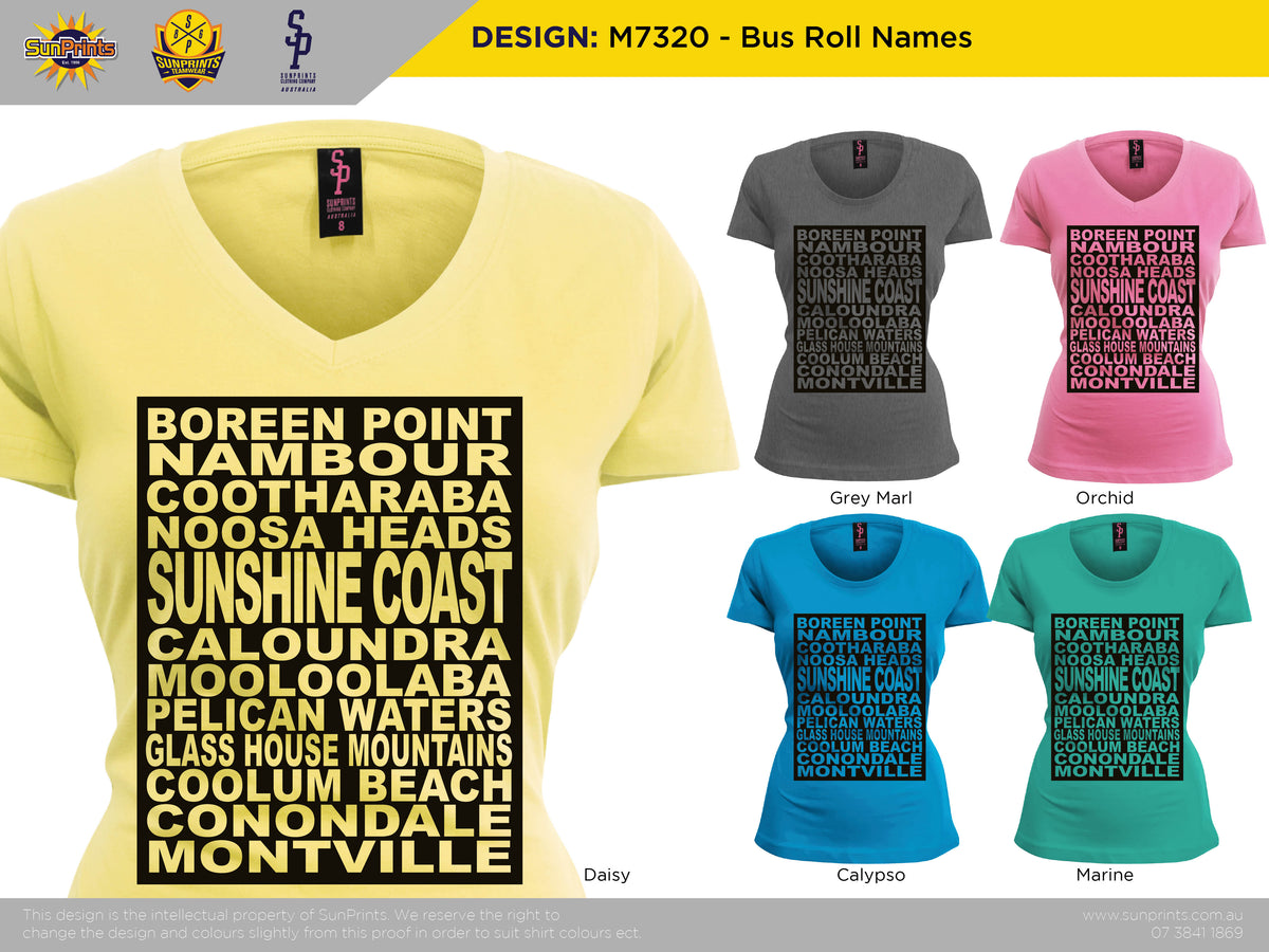 M7320 - Bus Roll Names