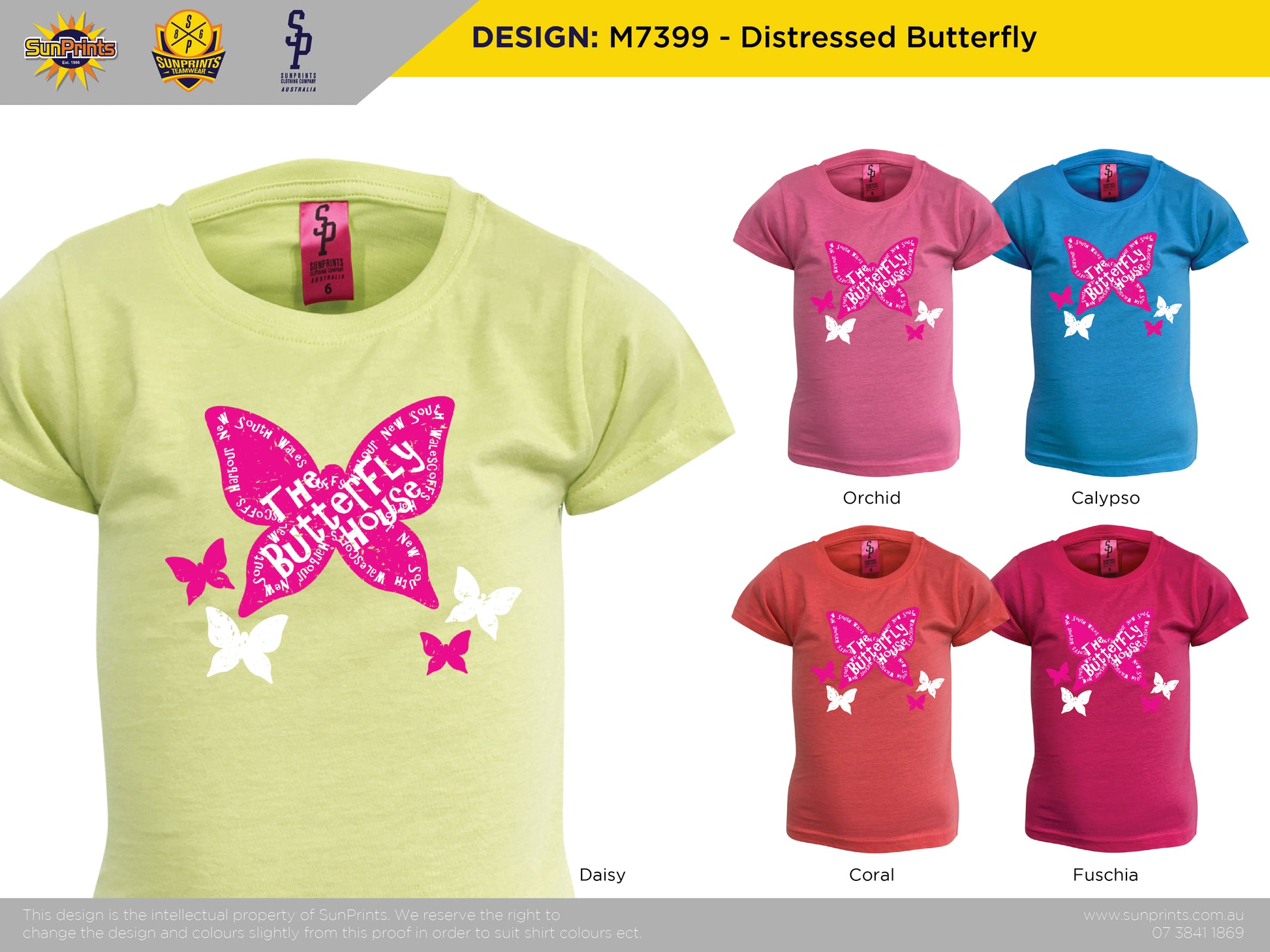 M7399 - Distressed Butterfly