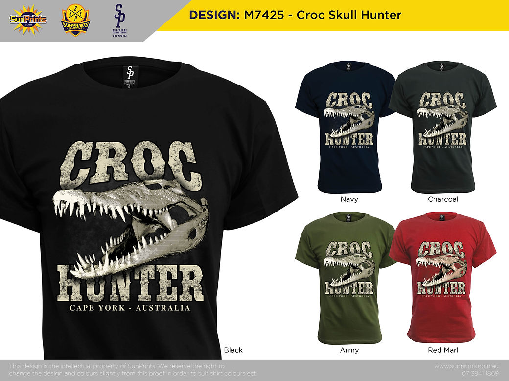 M7425 - Croc Skull Hunter
