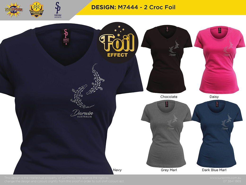 M7444 2 Crocs Foil
