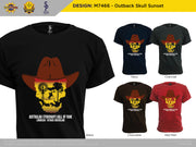 M7466 - Outback Skull Sunset