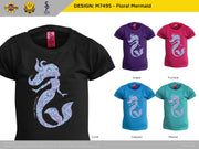 M7495 - Floral Mermaid