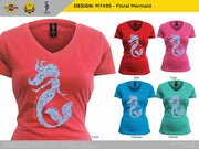 M7495 - Floral Mermaid