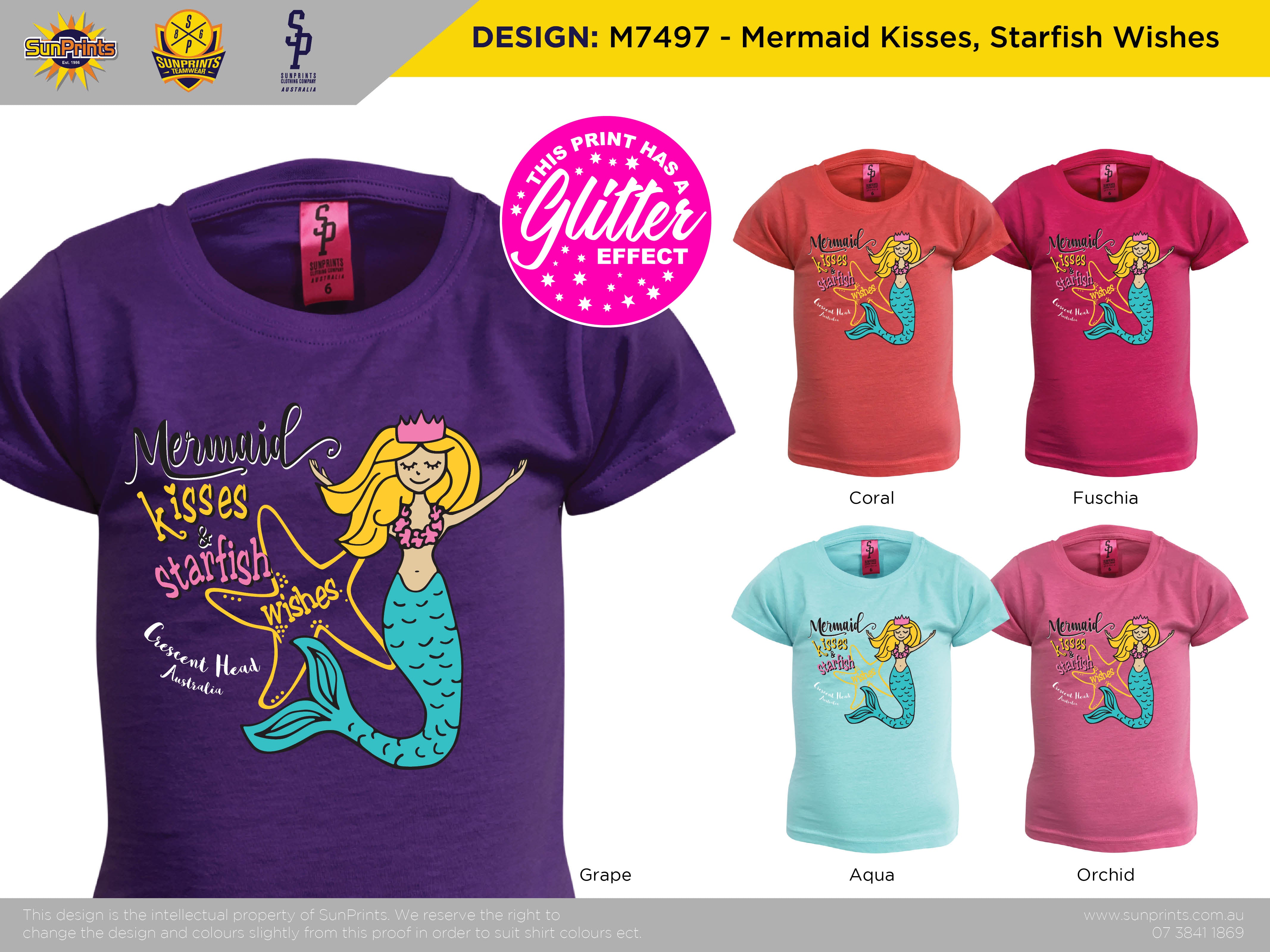 M7497 - Mermaid Kisses, Starfish Wishes