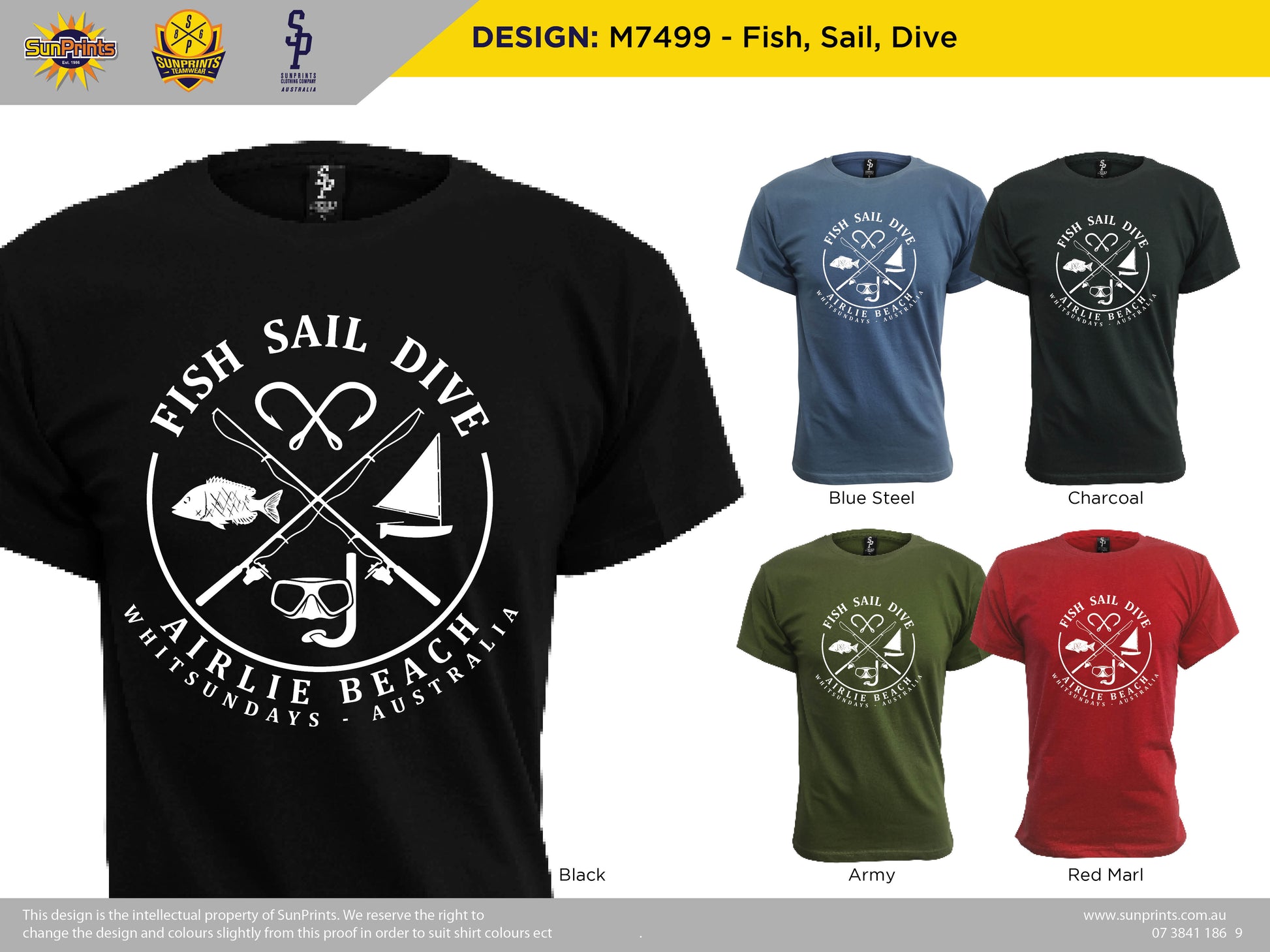 M7499 - Fish, Sail, Dive