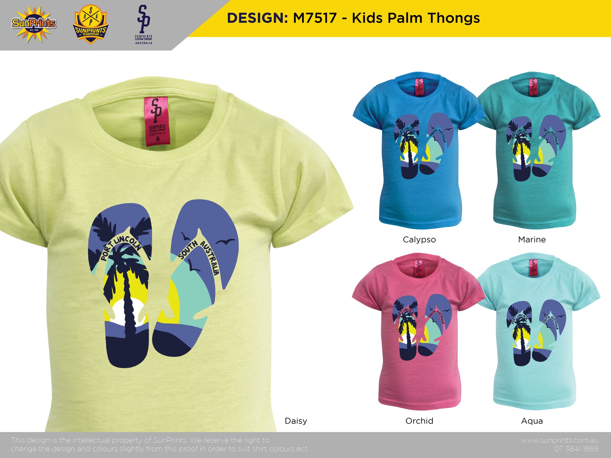 M7517 - Kids Palm Thongs