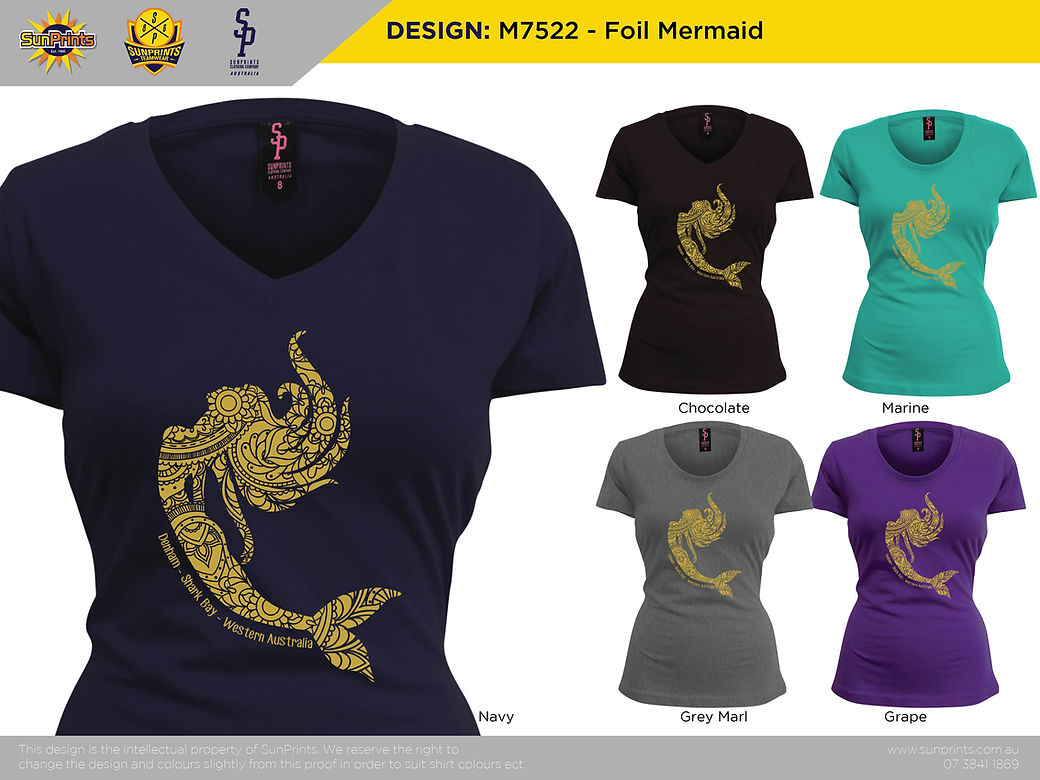 M7522 - Foil Mermaid