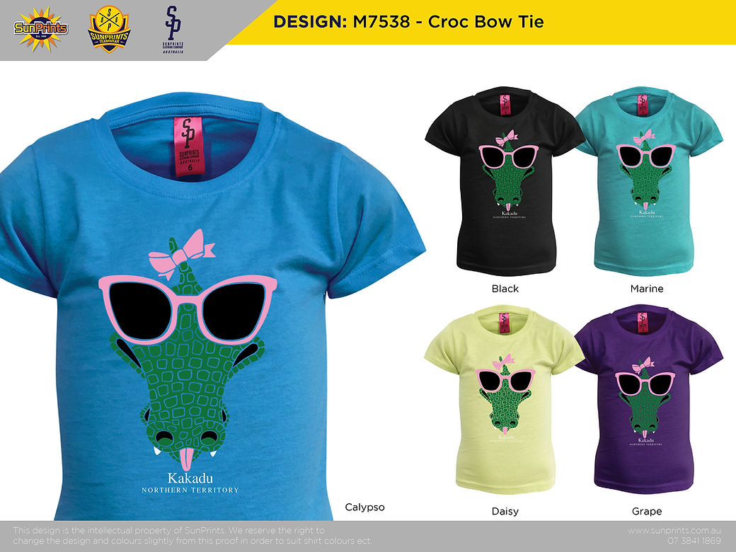 M7538 - Croc Bow Tie