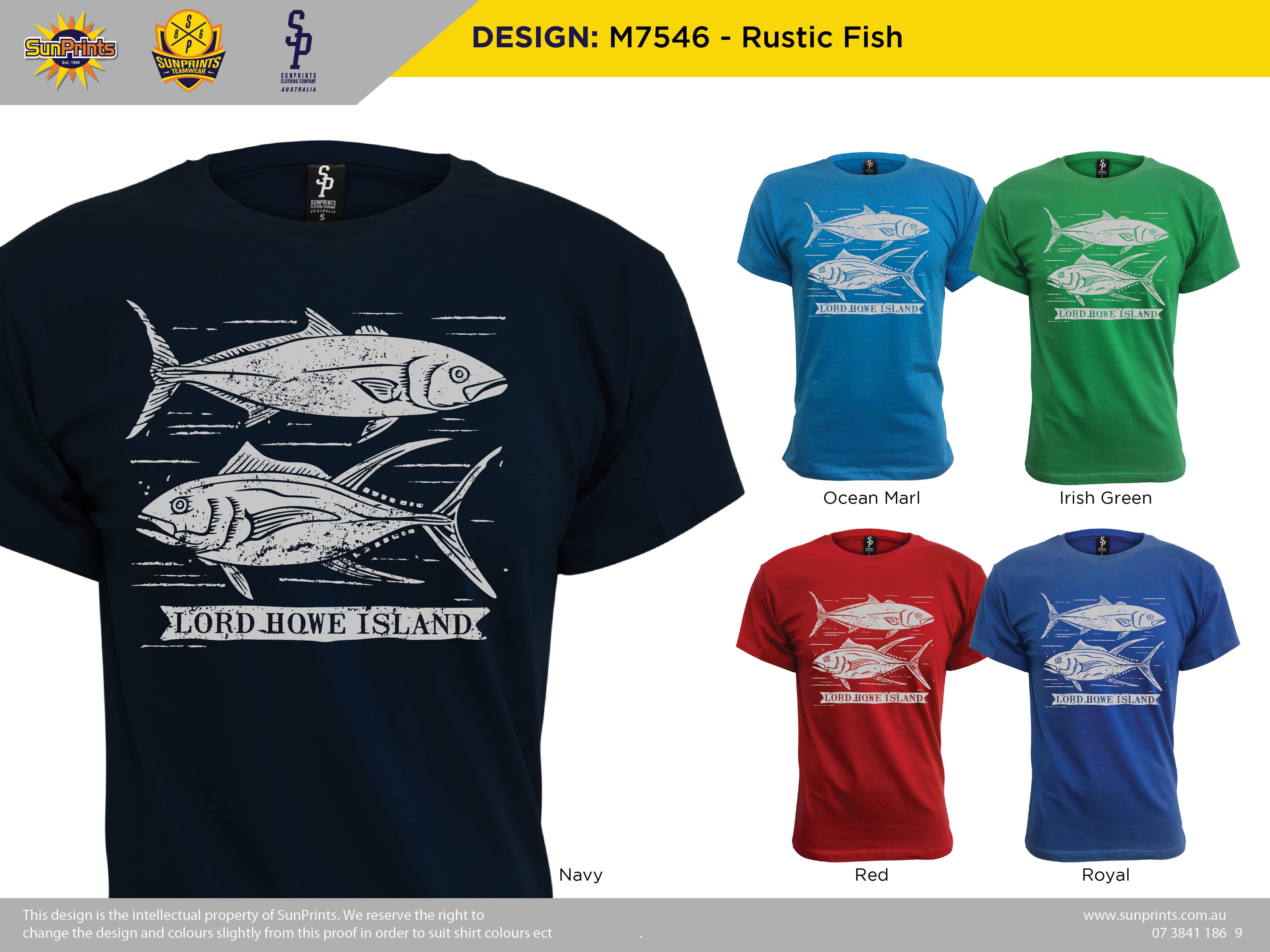 M7546 - Rustic Fish