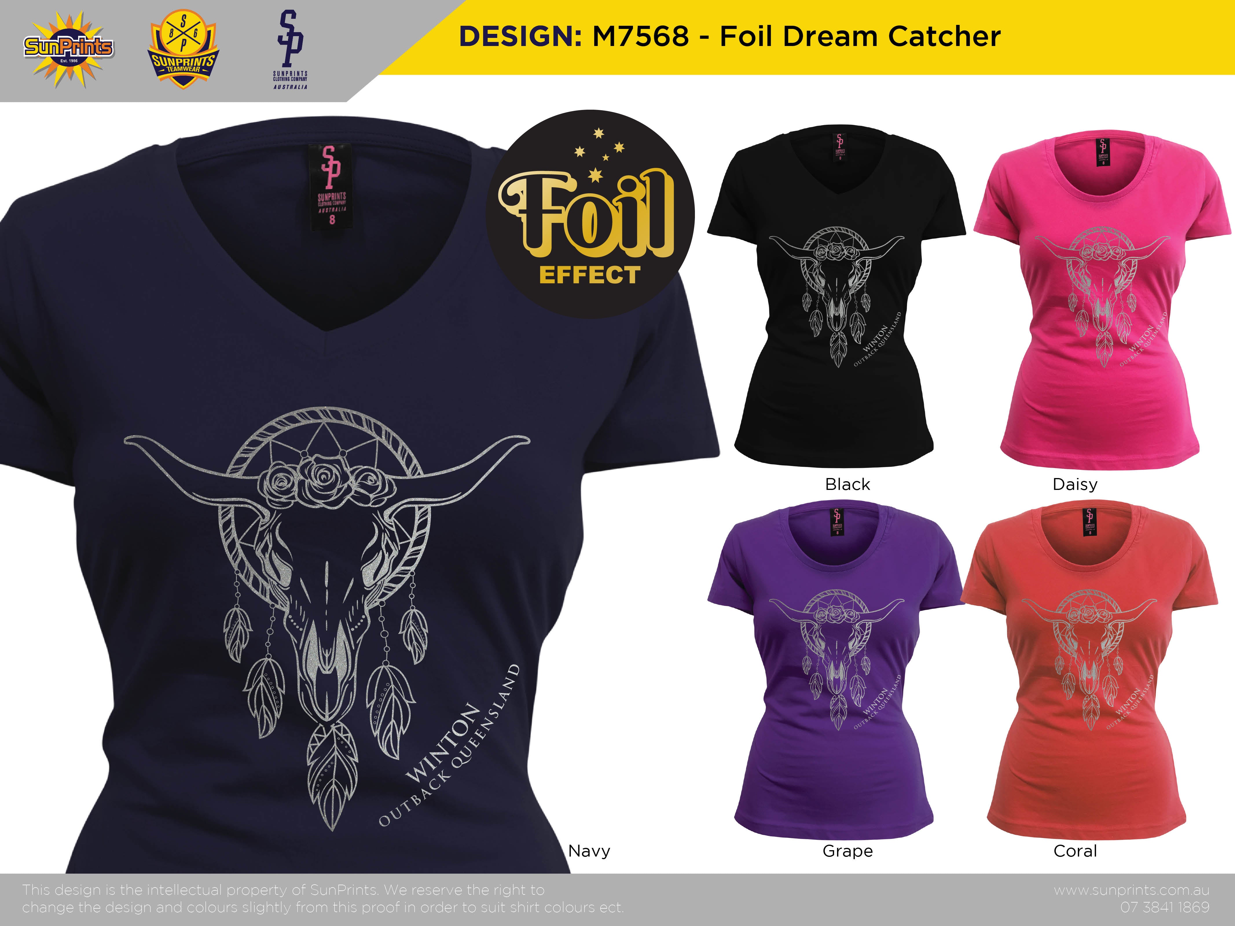 M7568 - Foil Dream Catcher