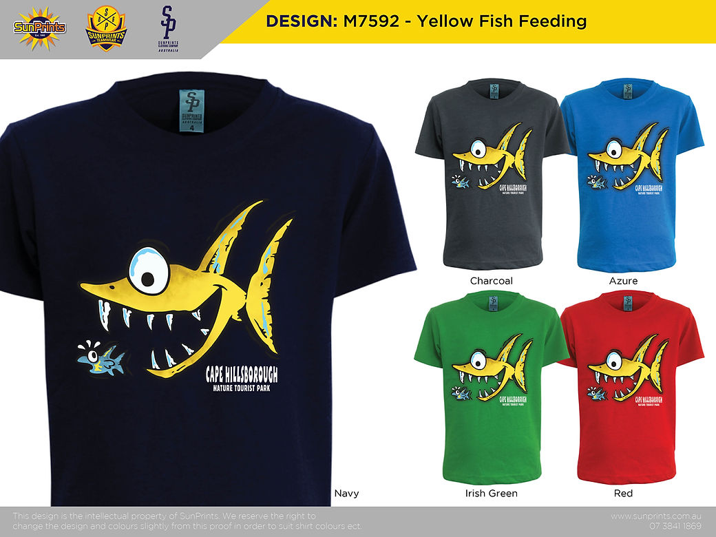 M7592 - Yellow Fish Feeding
