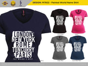 M7602 - Painted World Name Shirt