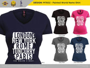 M7602 - Painted World Name Shirt