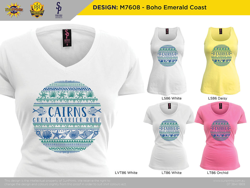 M7608 - Boho Emerald Coast