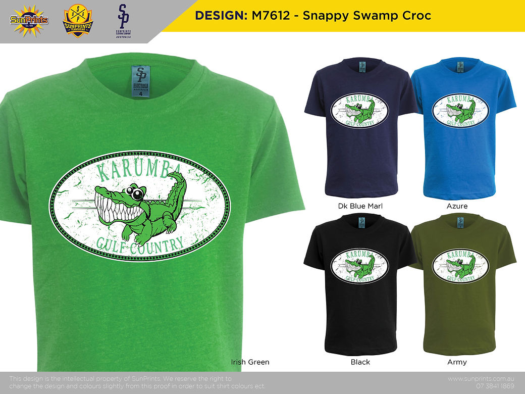 M7612 - Snappy Swamp Croc