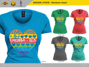 M7619 - Rainbow Heart