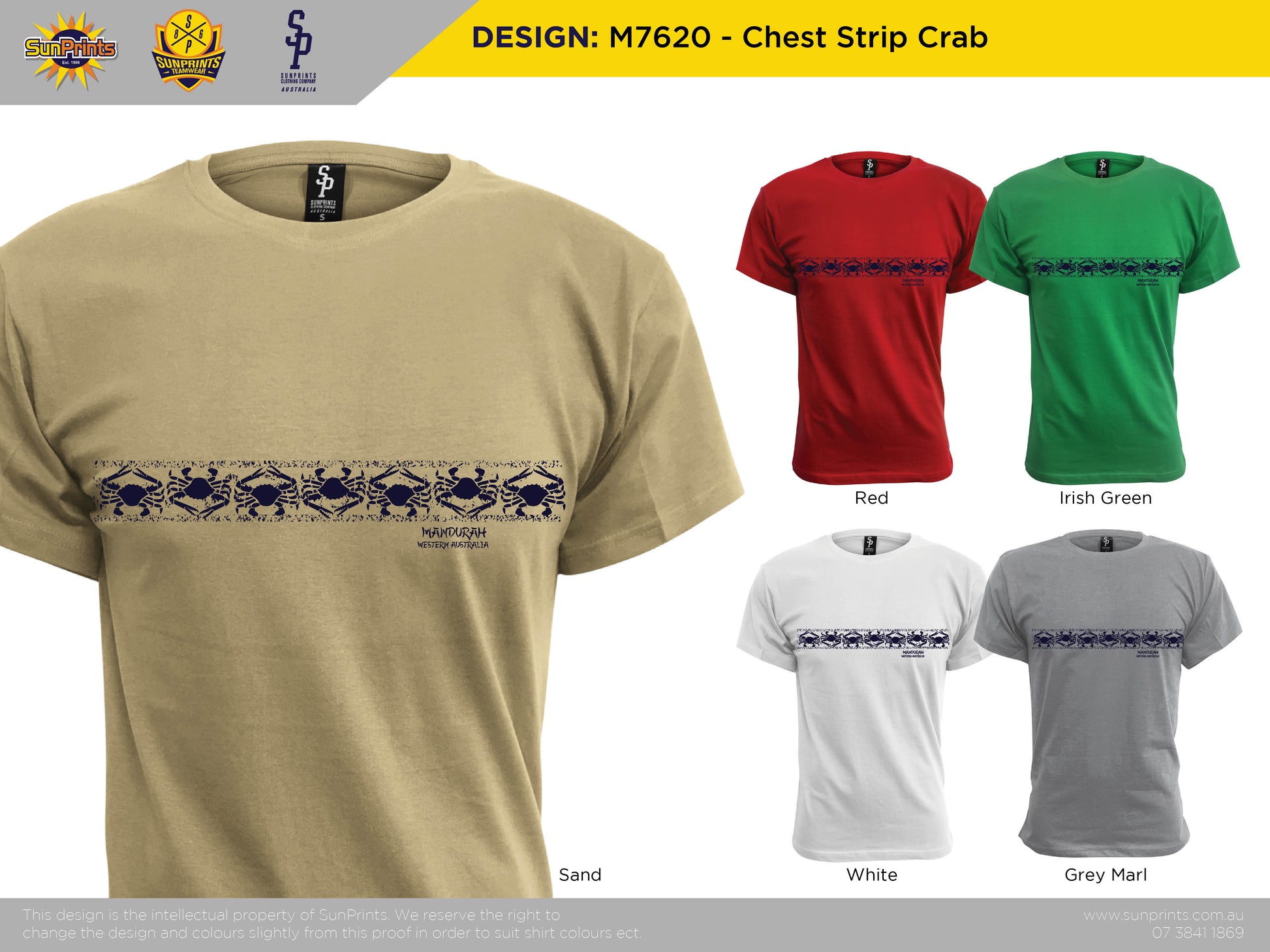 M7620 - Chest Strip Crab