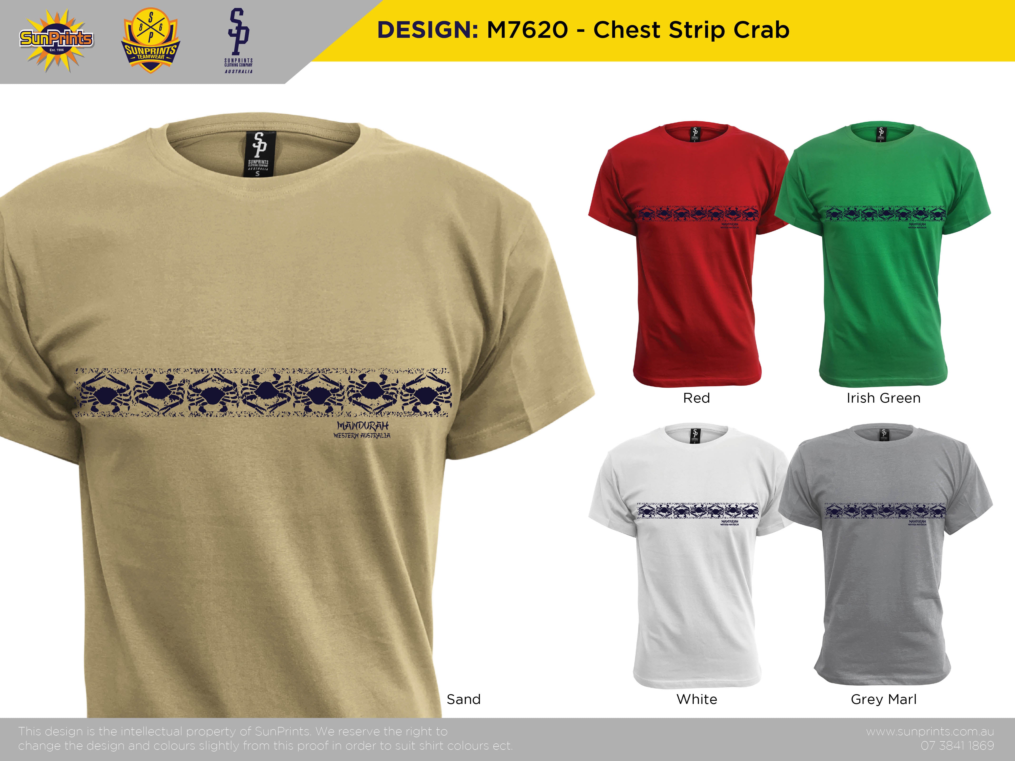 M7620 - Chest Strip Crab