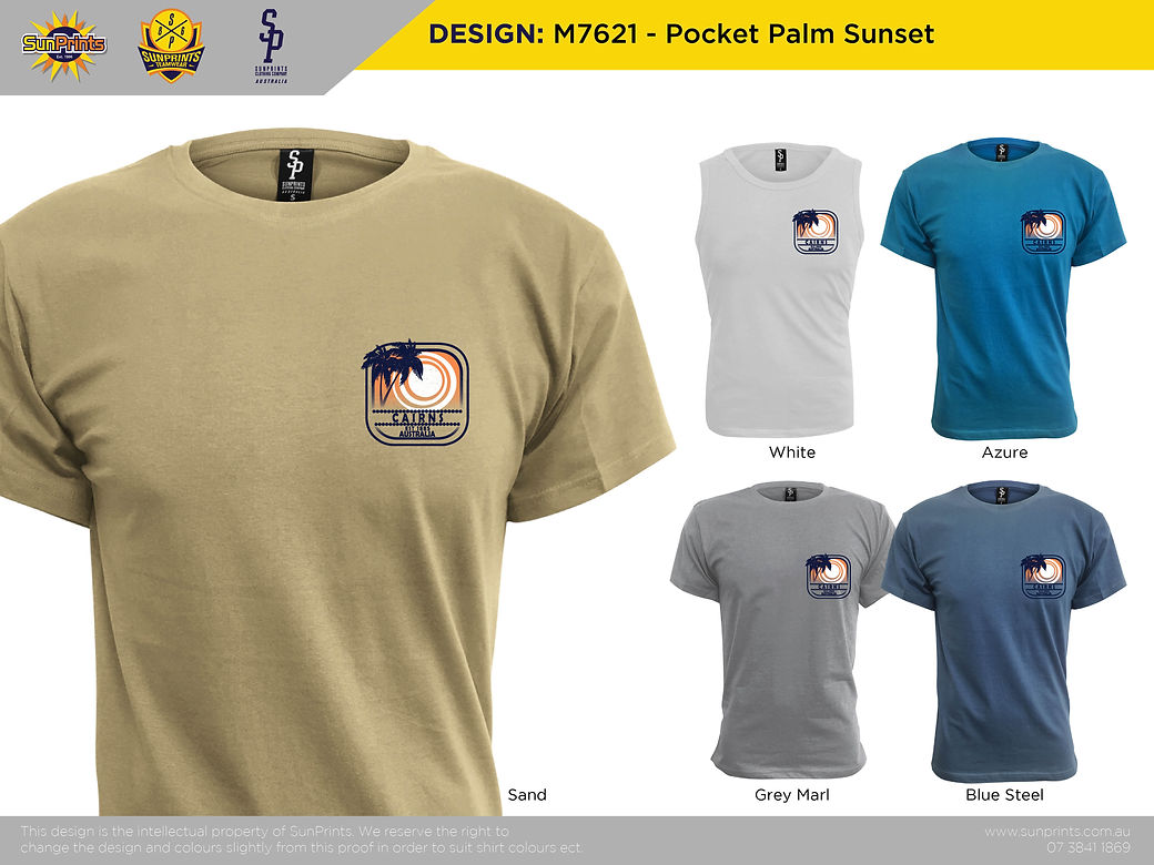 M7621 Pocket Palm Sunset