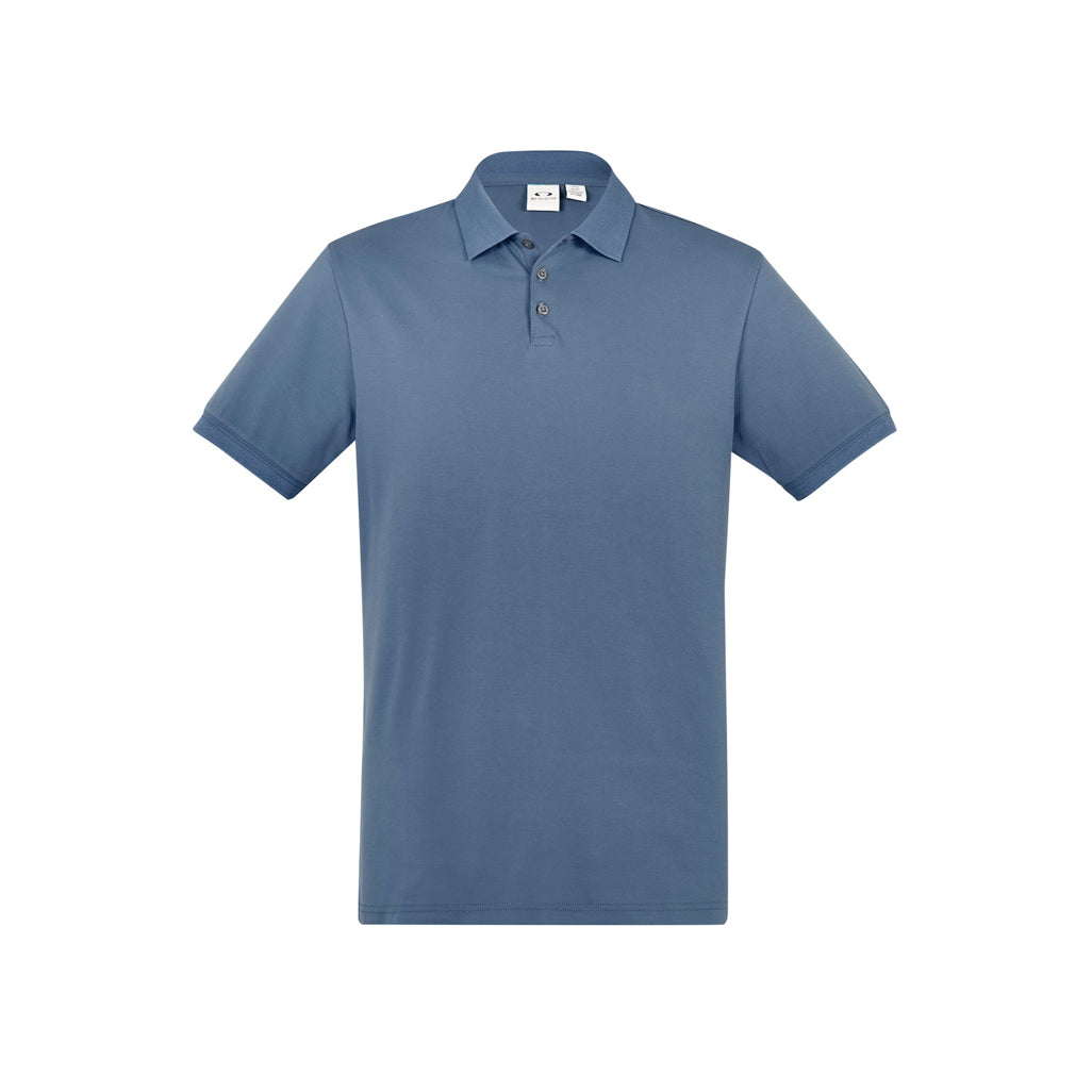 Mens City Short Sleeve Polo P105MS in Grey Smoke