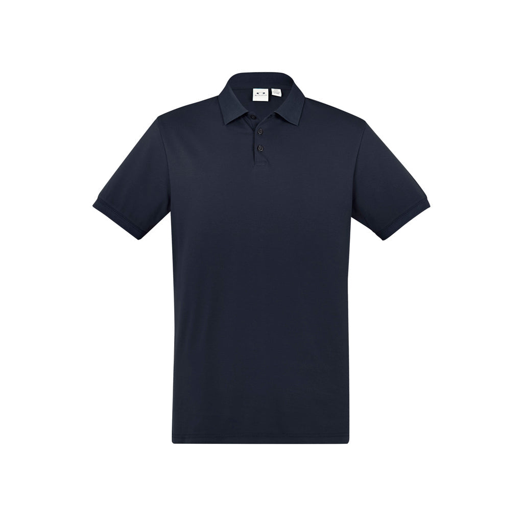 Mens City Short Sleeve Polo P105MS in Navy