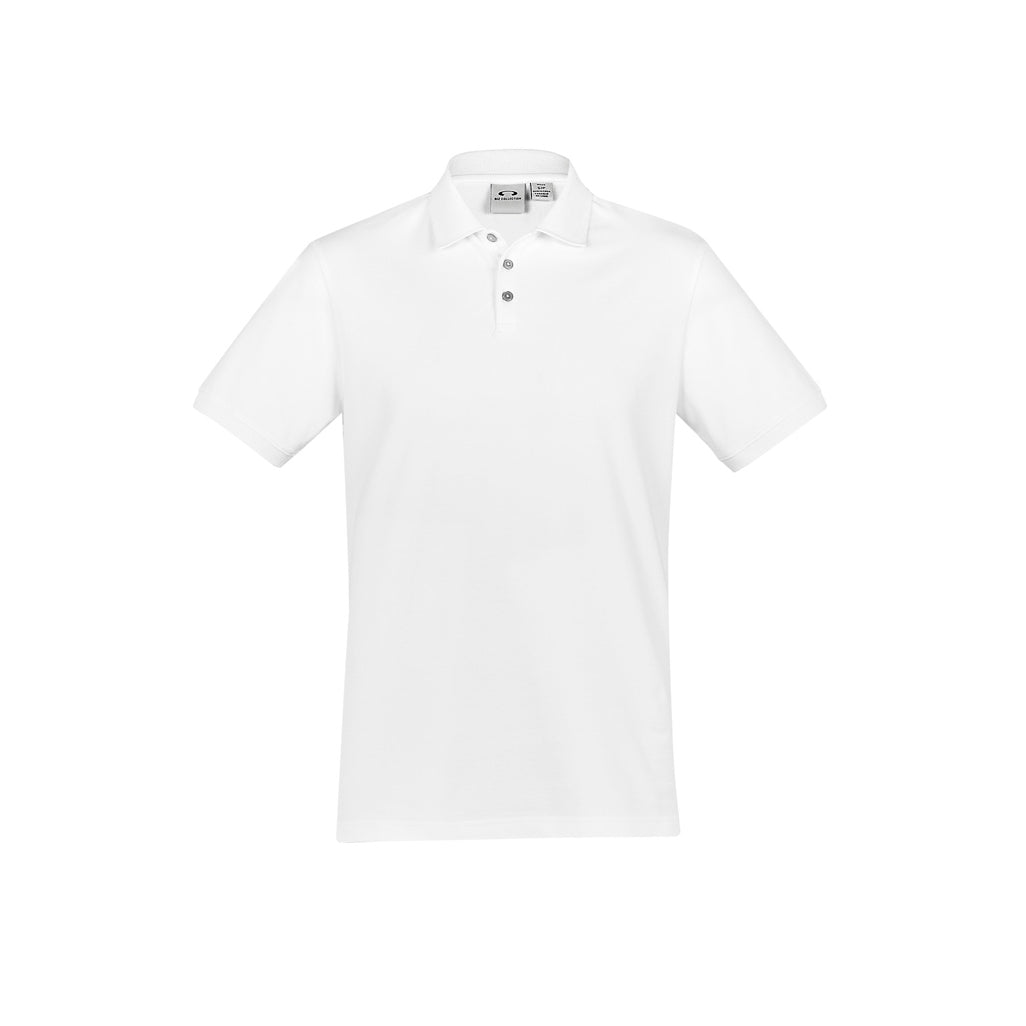 Mens City Short Sleeve Polo P105MS in White