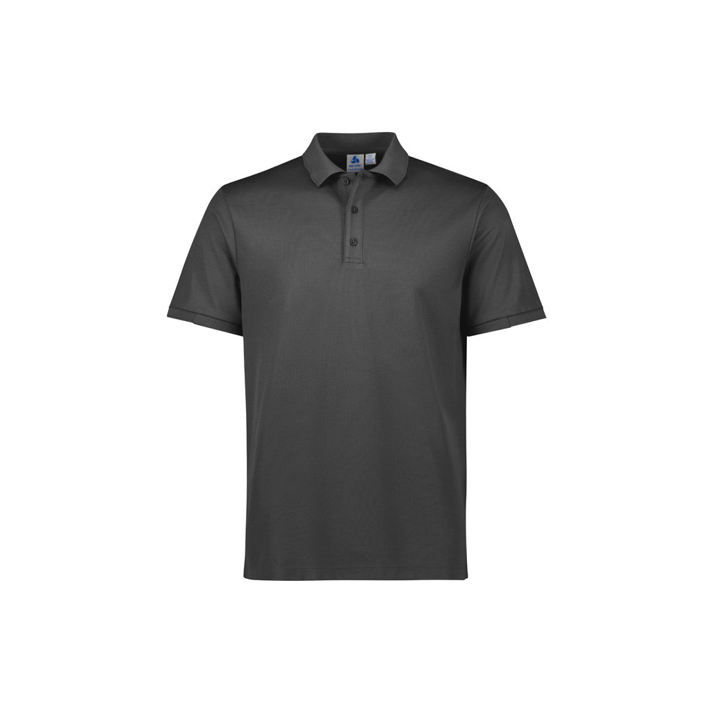 Mens Focus Short Sleeve Polo P313MS in Charcoal/Charcoal