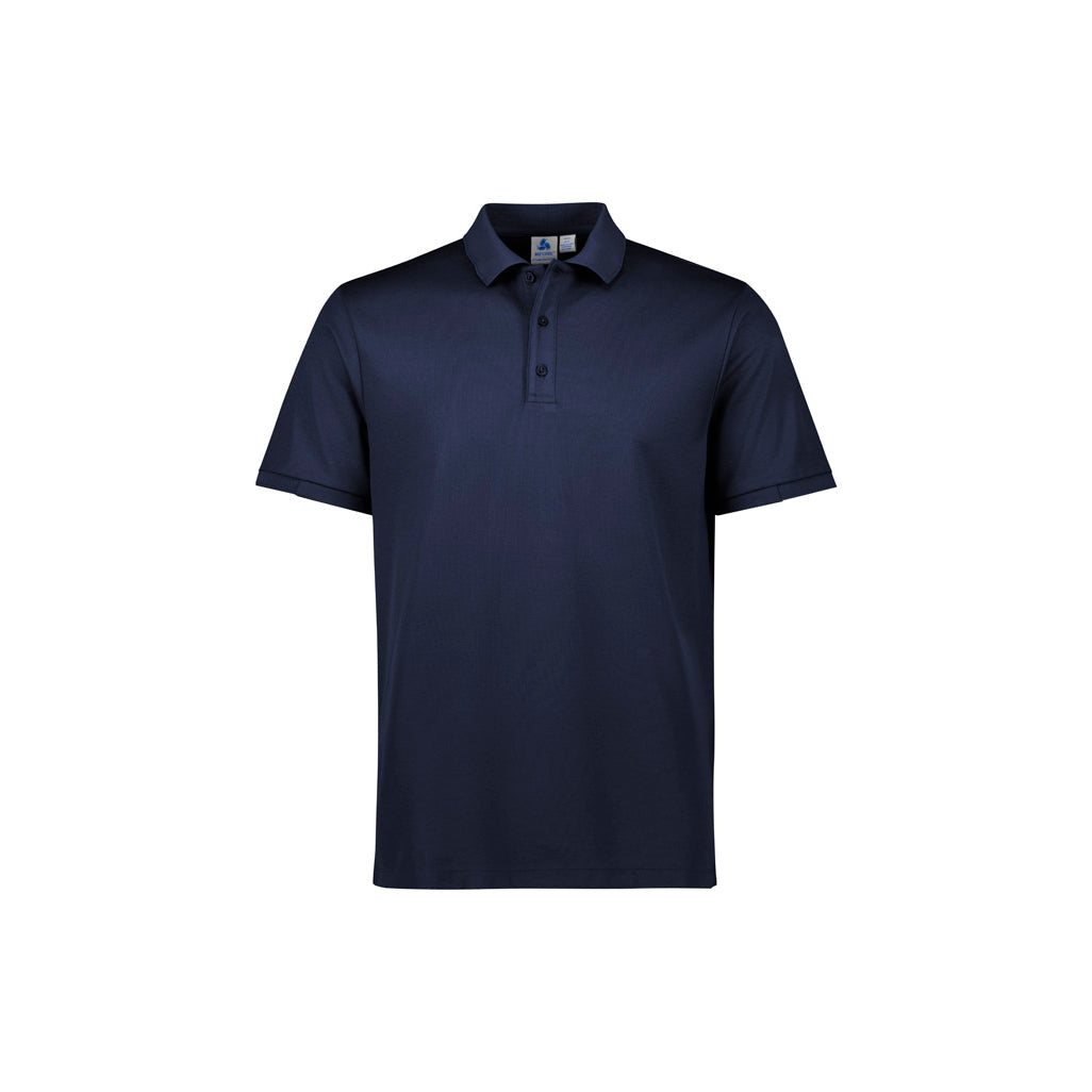 Mens Focus Short Sleeve Polo P313MS in Navy/Navy