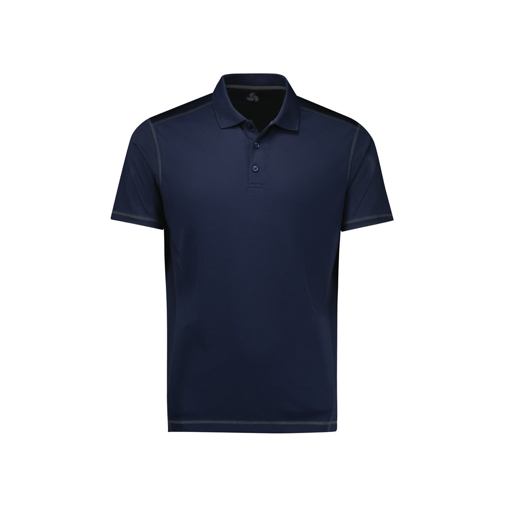 Mens Dart Short Sleeve Polo P419MS in Navy/Navy