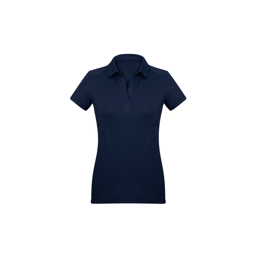 Womens Profile Short Sleeve Polo P706LS in Navy